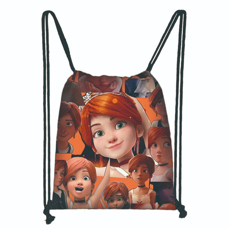 Ballerina High Value High Definition Leisure Large Capacity Portable Storage Bag Bundle Mouth Bag