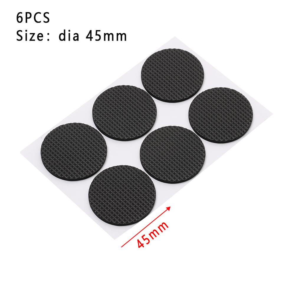 1-24PCS Anti Slip Bumper Damper Furniture Leg Feet Rug Felt Pads Thickening Self Adhesive Mat Chair Table Protector Anti Noisy