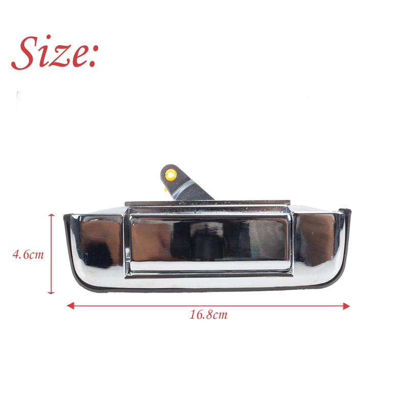 Maniglia Portellone Posteriore Auto Serratura Porta Posteriore Cromata Per Toyota Hilux Vigo Parti Esterne 2004 2005 2006 2007 2008 2009-2014 69090-0K060