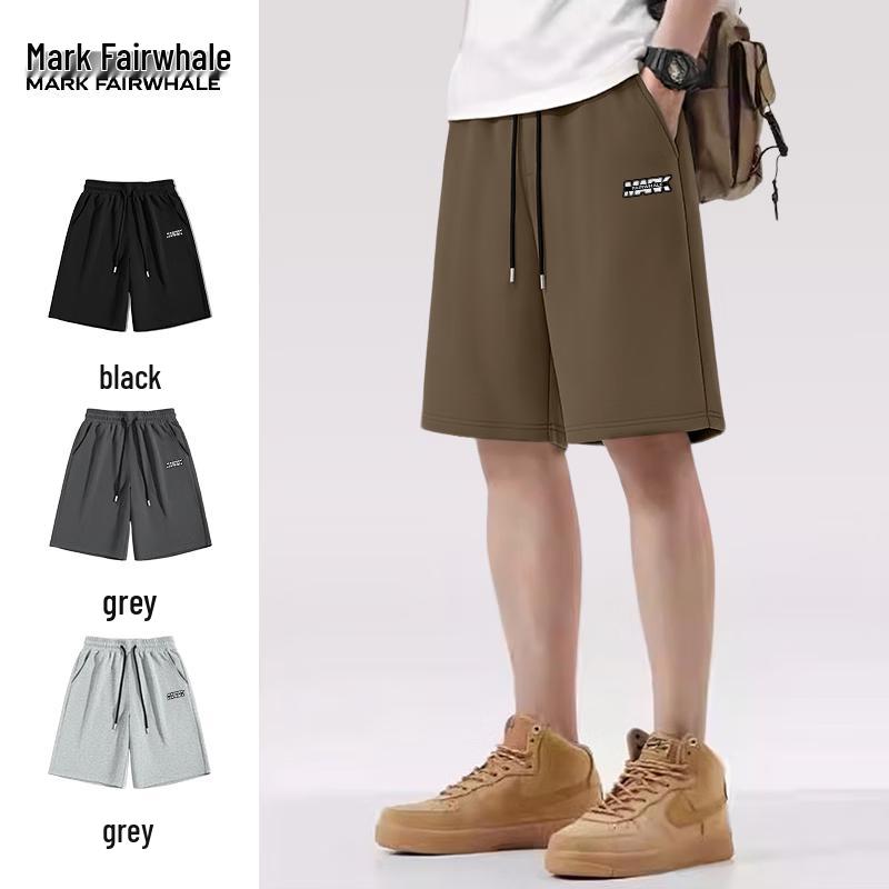 

MARK FAIRWHALE Men s Heavyweight Pure Cotton Knee-Length Shorts 4XL