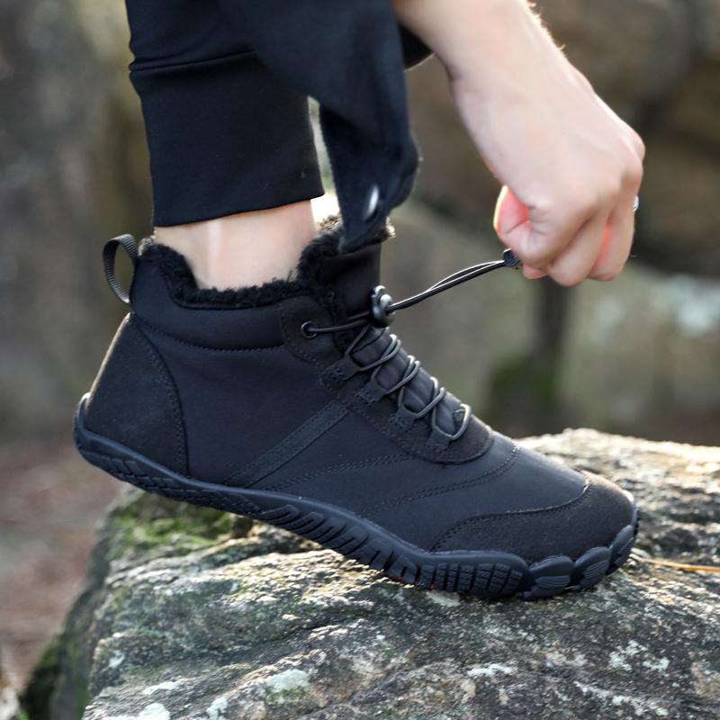 Winter Schneestiefel Herrenschuhe Damenschuhe Rutschfest Warmhalten Weiches Plüsch Niedrig geschnittene Freizeitschuhe Herren Flach Langlebig Outdoor Herrenschuhe Damenschuhe