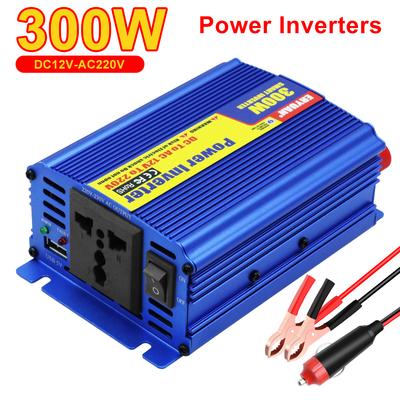 Car Power Inverter Multi-scenario Use For SUV RV Truck Trailer 300W Multifunctional Battery Converter Auto Power Supply Inverter