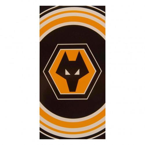 Wolverhampton Wanderers FC Crest Beach Towel