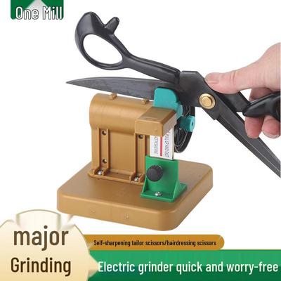 Electric Scissors Sharpening Machine for Barber, Hairdressing, and Tailor Scissors