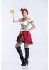 Halloween Oktoberfest Bierkönigin Kostüm für Festival oder Bühne
