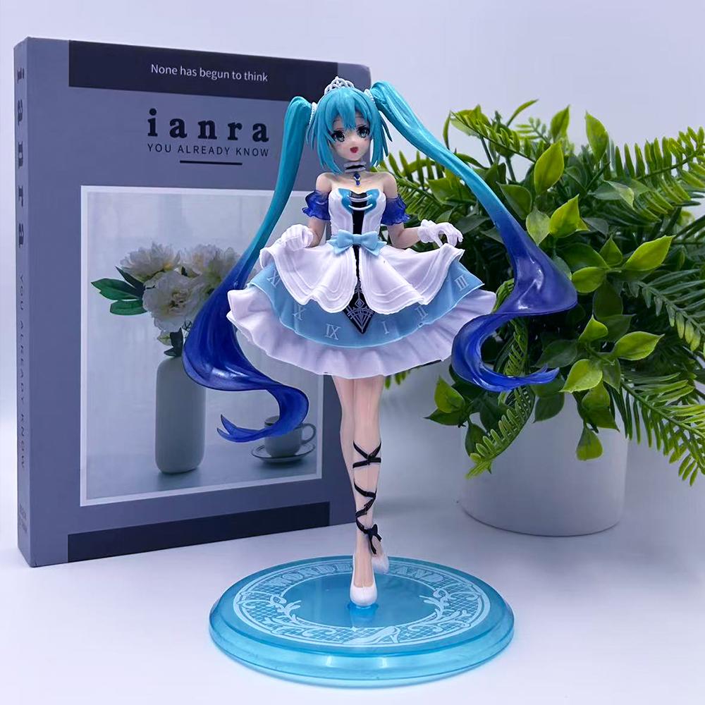 Hatsune Miku Anime Figure Collectible Doll PVC Statue Desktop Decoration Present Designed for Girls Otaku Cosplay Fans Cute And Charming Adorable