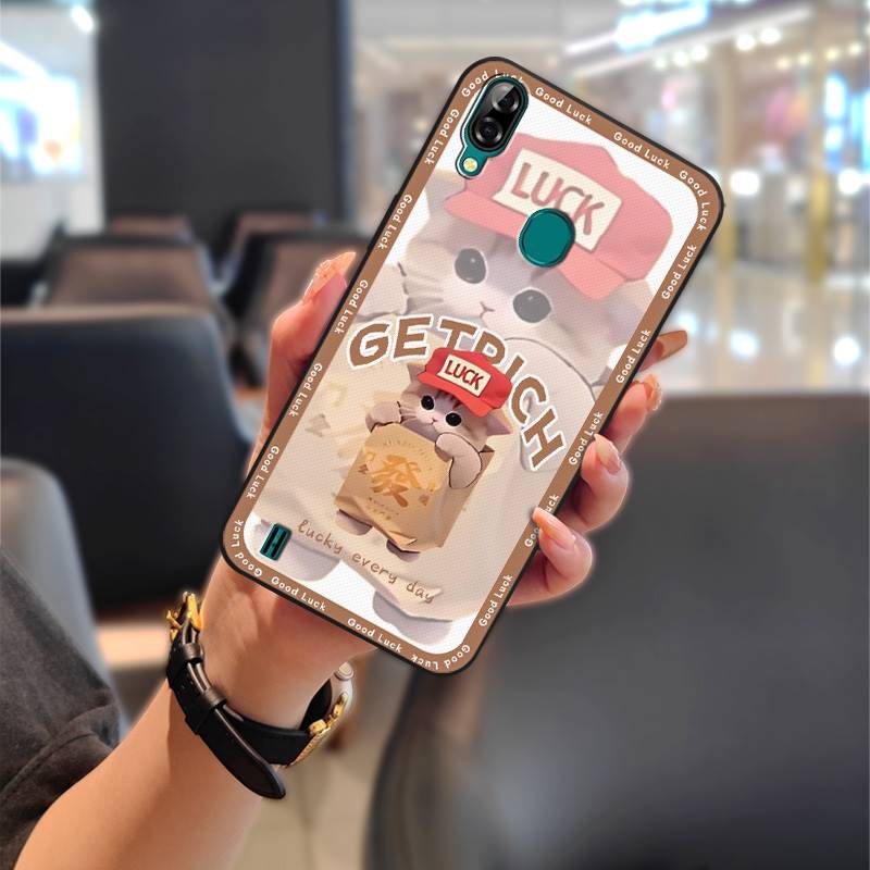 Soft case Anti-dust Phone Case For Blackview A60 Pro Protective Couple TPU Graffiti Back Cover Cute Fashion Design