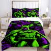 3pcs Batman Duvet Cover Set (1 Duvet Cover + 2 Pillowcases, No Core) - Comfortable, And Breathable Bedroom Decoration yy251104035