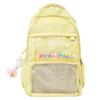 Schoolbag Japanese new backpack girl transparent baby bag campus large capacity backpack pain bag student schoolbag wholesale