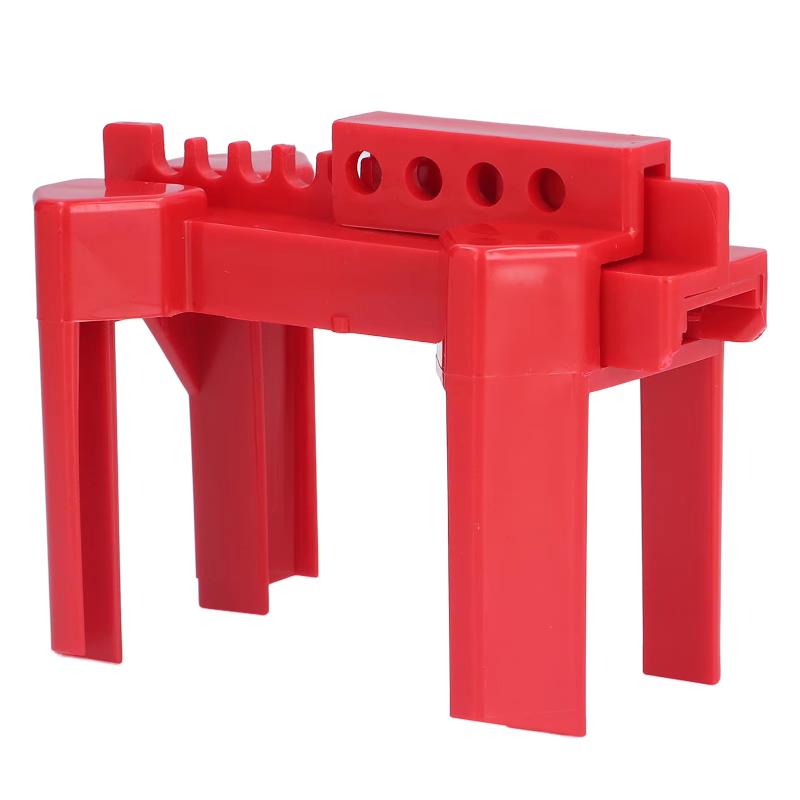 Adjustable Industrial Ball Valve Safety Lock ASBV-01 Fits DN8-DN50 Pipes for Chemical Plant Lockout Tagout Use