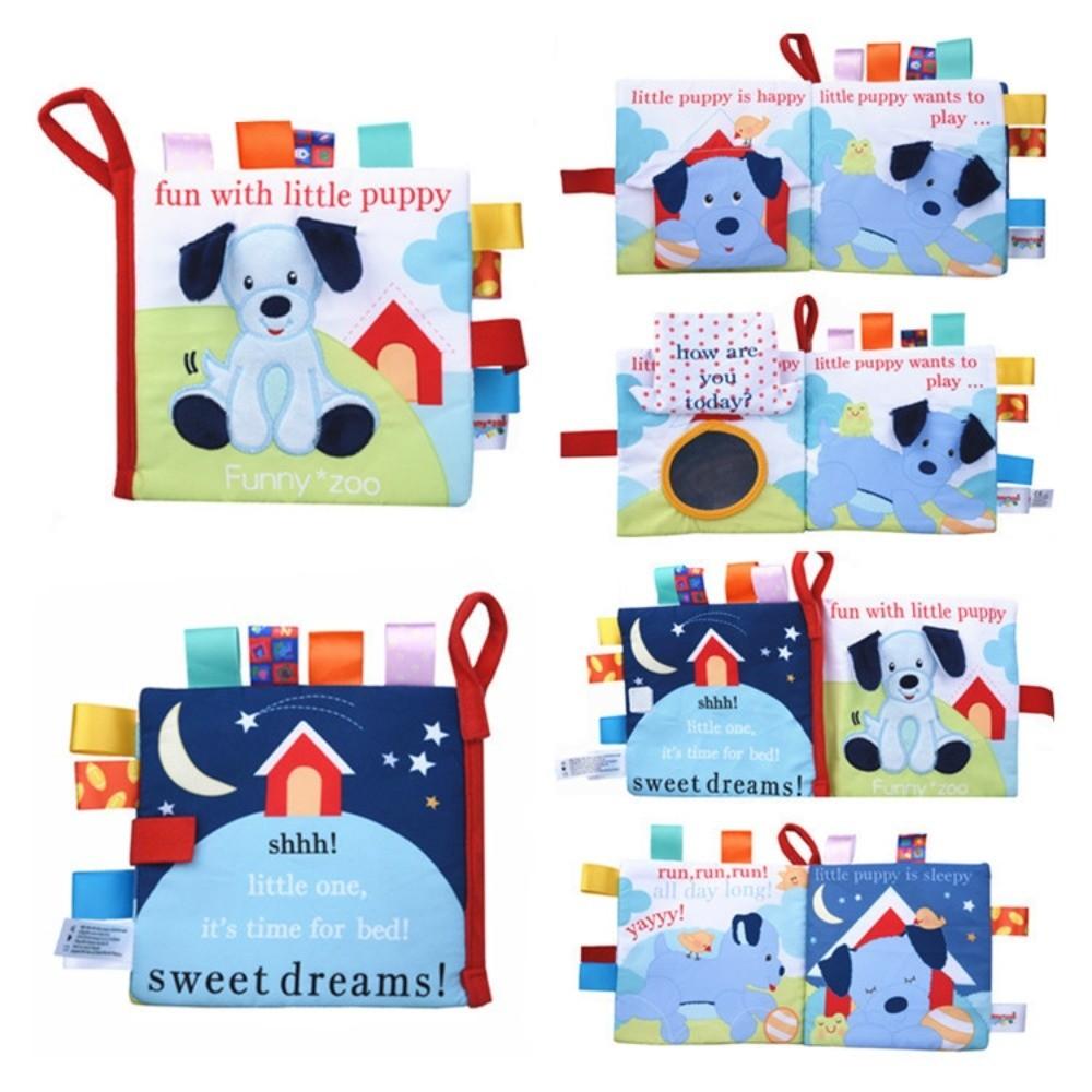 Funny Cloth Book Toy Busy Book Early Learning Enlightenment Book Fine Motor Development