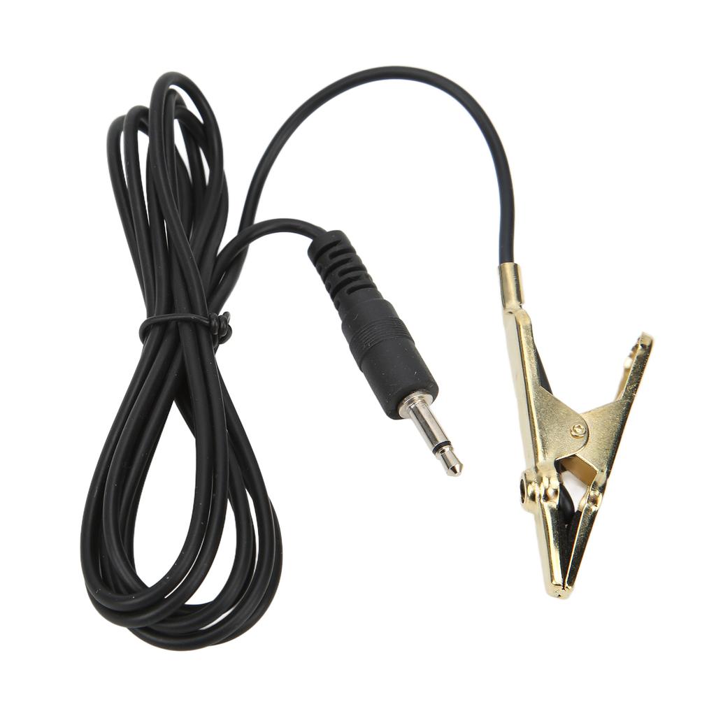 Audio Pickup Clip Metal 3.5mm Universal Instrument Microphone Pickup Clip with Sponge Pad for Violin Guitar1.5m   4.9ft