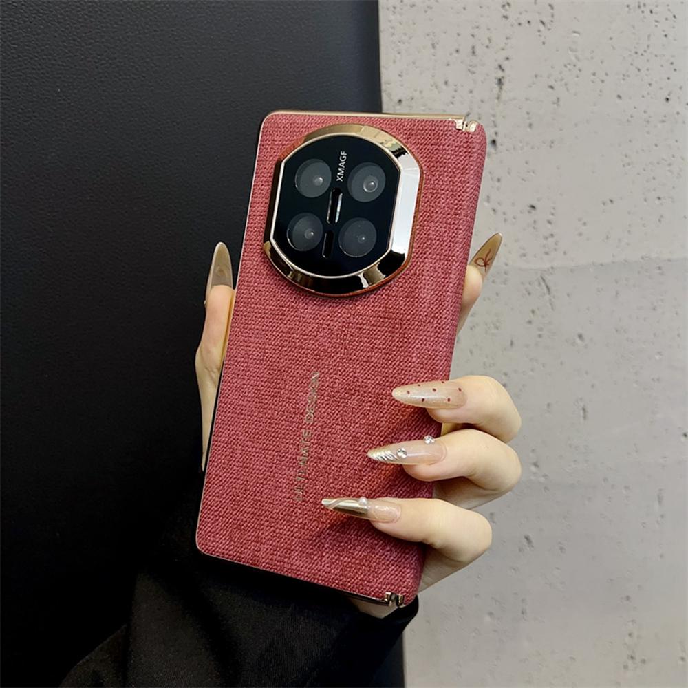 For Huawei Mate X7 Case Jean Cloth Texture Hard PC + Cloth Phone Cover