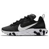 Нові жіночі кросівки React Element 55 Чорні Білі BQ2728-003