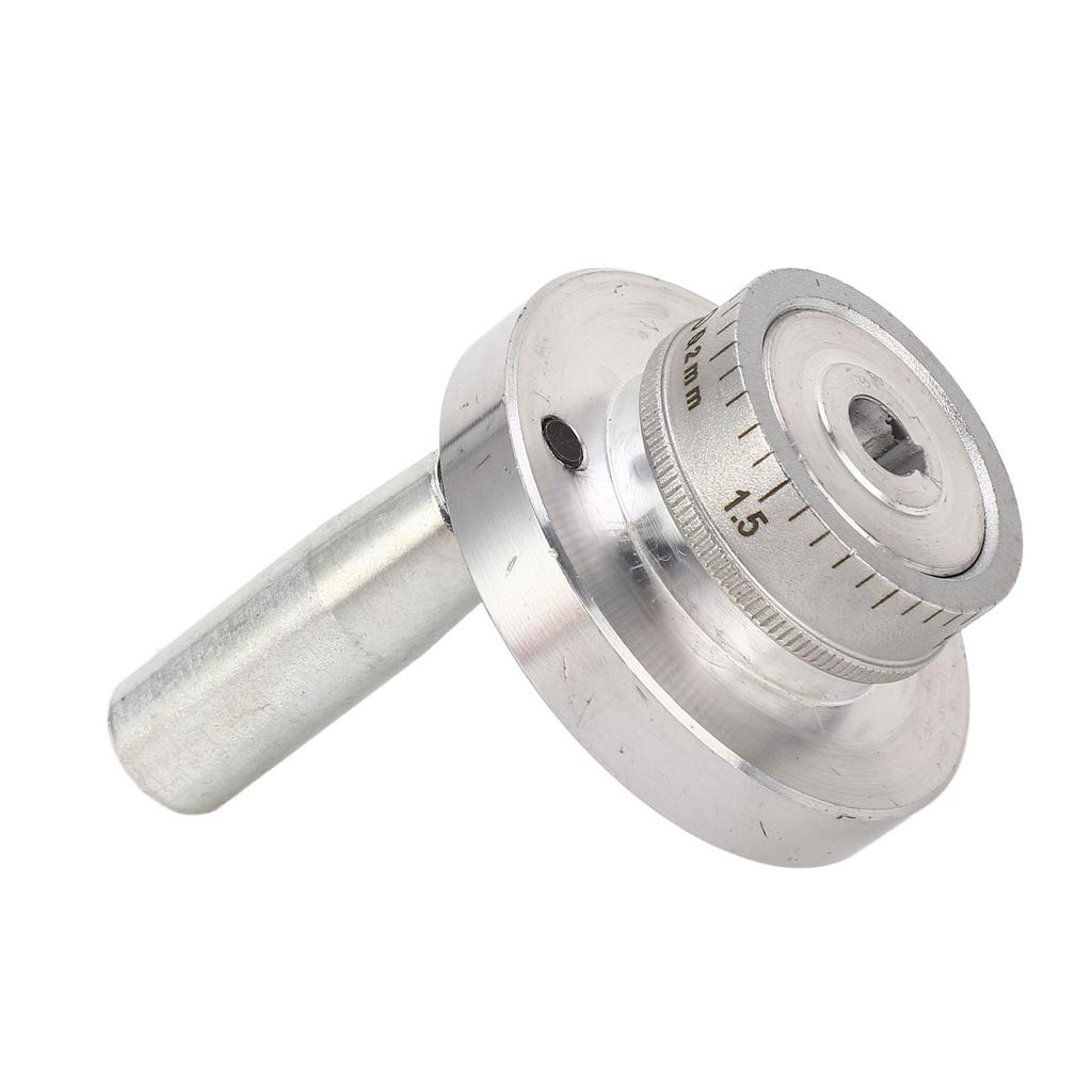 58mm Machine Tool Handwheel with Handle Aluminum Alloy Hand Wheel Replacement for 0618 CJ18A 7x12 7x14