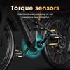 Electric Bike PULUMA PE86 Pro 26 Inch Tires 500W*2 Motor 48V20Ah Battery Torque Sensor 40km/h Max Speed 150km Max Range