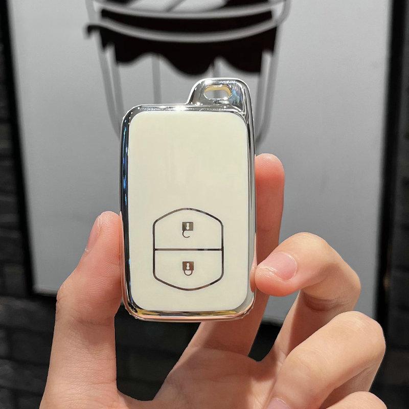 Tpu Car Key Case Cover Shell Fob For Toyota Prius 30 Alpha Aqua Land Cruiser Auris For Lexus Lc 200 2012 - 2014 Accessories