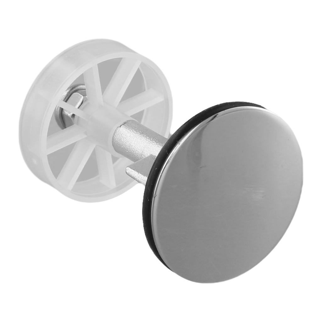 1 Pcs For Lift-off Waste Basin Sink Push Button 40 Mm Slotted Chrome Bathroom Wash Basin Faucet Accessories