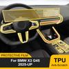Auto vorgeschnittene transparente TPU-Schutzfolie für BMW X3 G45 2026 Innenraum GPS-Navigation Tacho-Bildschirm Schaltung Kratzfest