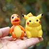Mini Pokmon Collectible Figures Desktop Car Decoration Ornaments Children For