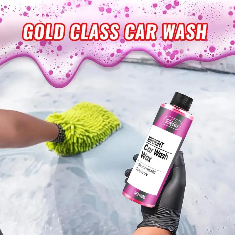 Pink Foaming Extreme Bodywash & Wax Foaming Car Wash Soap, Works with Foam Cannons/Guns or Bucket Washes For Cars, Trucks