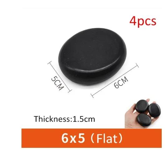 7x11cm 9x7cm 8x8cm Hot Stone Massage lava Stones Natural Energy Massage Spa Stones Set Rock Basalt Wholesale Body Health Care