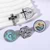 DON'T WORRY GOD BE WITH YOU Enamel Pins Custom The Cross of Jesus Brooches Lapel Badges Clothes Funny Jewelry Gift for Friends