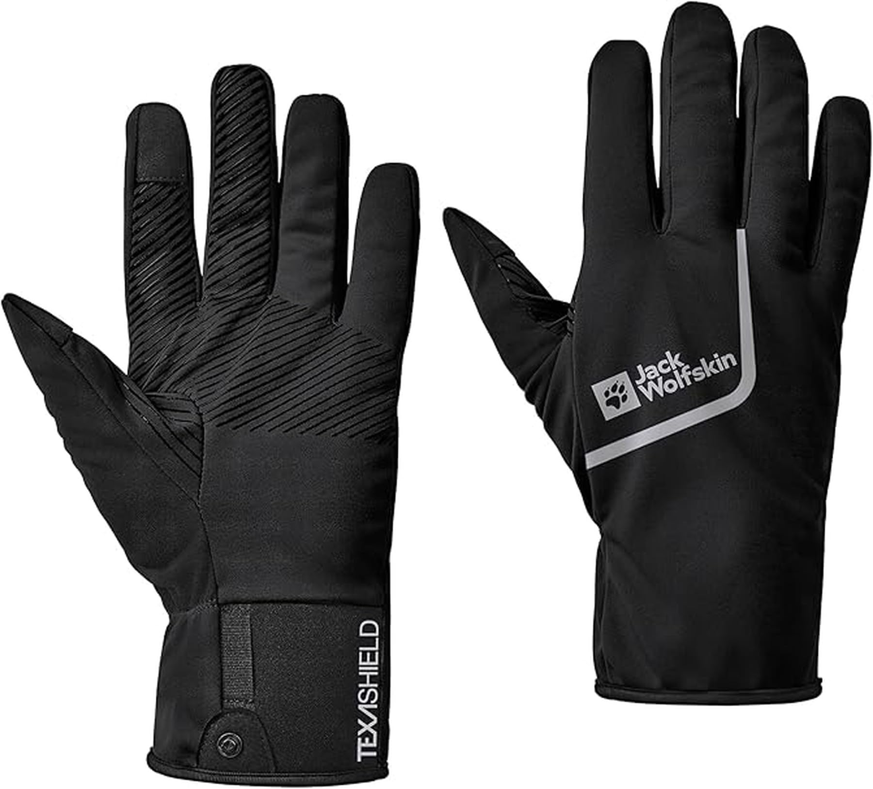 

Unisex Gloves MOROBBIA LIGHT Bicycle L [Jack Wolfskin] (TEXASHIELD Windproof) [1911541 / GLOVE] 6000_black