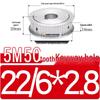 Dual-Sided Flat Timing Pulley: 5M50 Teeth, Width Options 11/16/21/27AF, Bore Size 8-30.