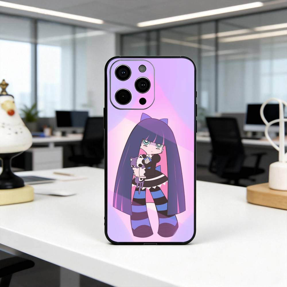 Gothic Girl A-Anarchy S-Stocking Phone Case Silicone Soft For IPhone 17 16 15 14 13 12 11 X XR Plus Pro Max Plus
