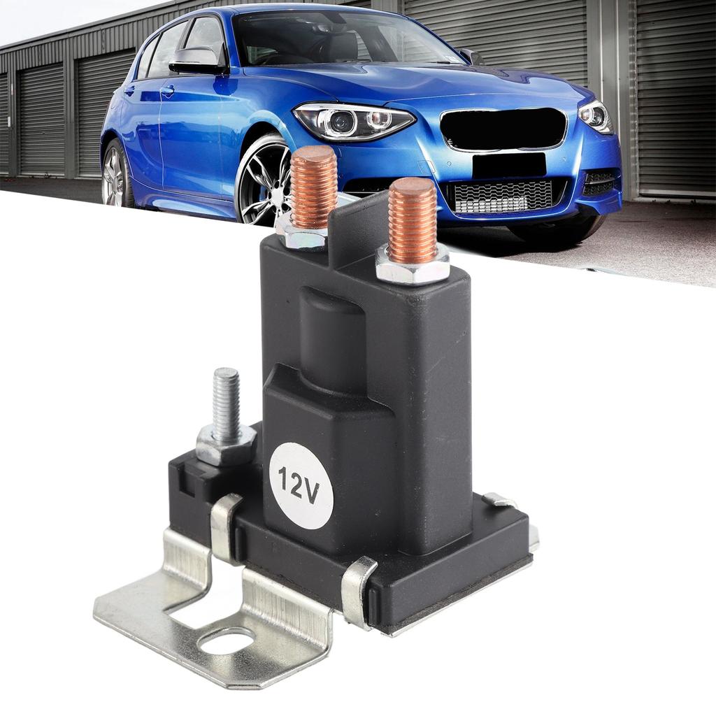 DC Relais 12V 500A Sicherungshalter 100A Sicherungen Dual Batterie Ladeisolator für Auto Wohnmobil Yacht