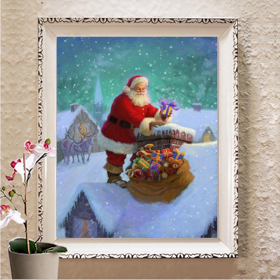 5D DIY Diamond Painting Full Square Diamond Embroidery Landscape Cross Stitch Mosaic Wall Art Decor