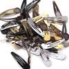 10pcs Iron Plated Hairpin 12/14/16/18/20mm Classic Metal Hair Clips Hairpin Base Setting Cabochon Cameo For DIY Hair Accessories