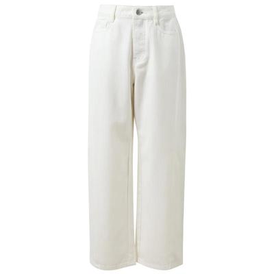 Sancai Women's High-Waist Straight Leg Pants