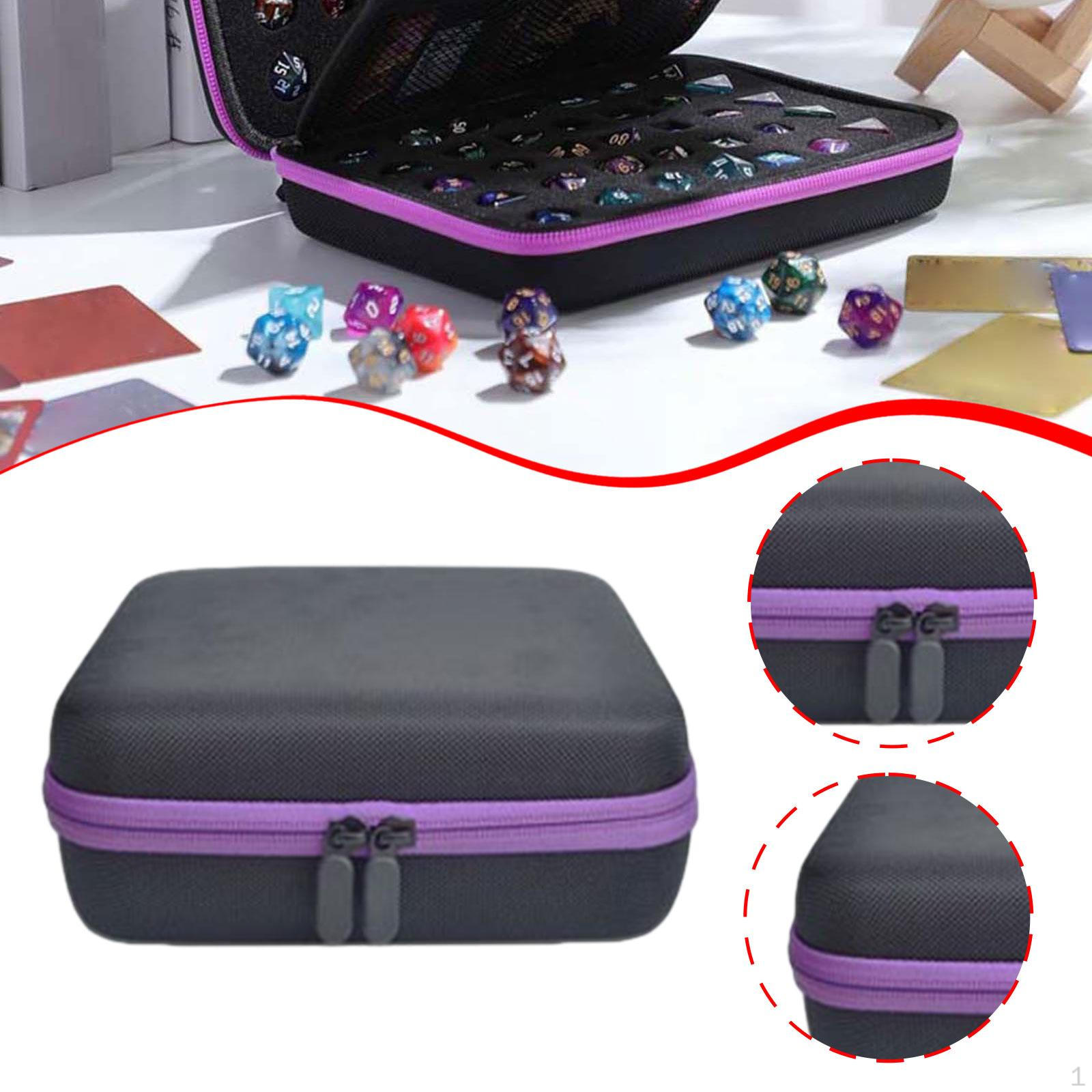 

Держатель для настольных игр с съемным подносом и ручкой фиолетовый