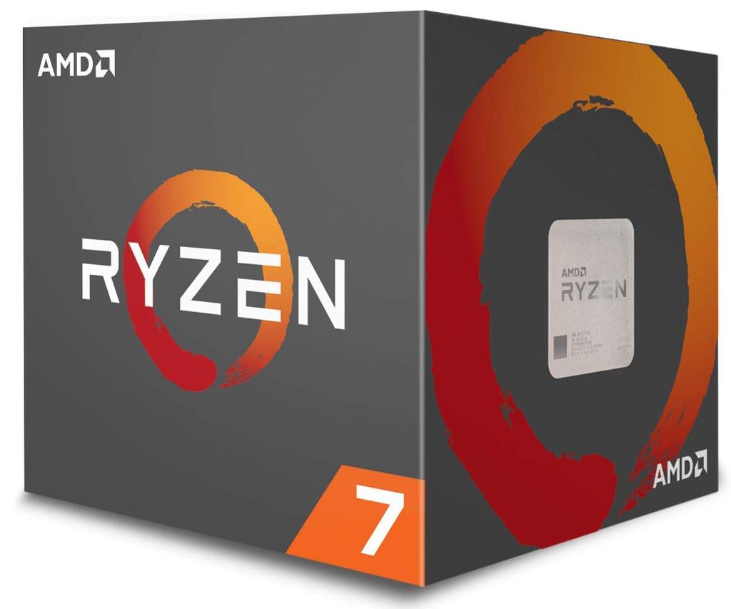 AMD CPU Ryzen7 1700 with WraithSpire 65W Cooler AM4 YD1700BBAEBOX