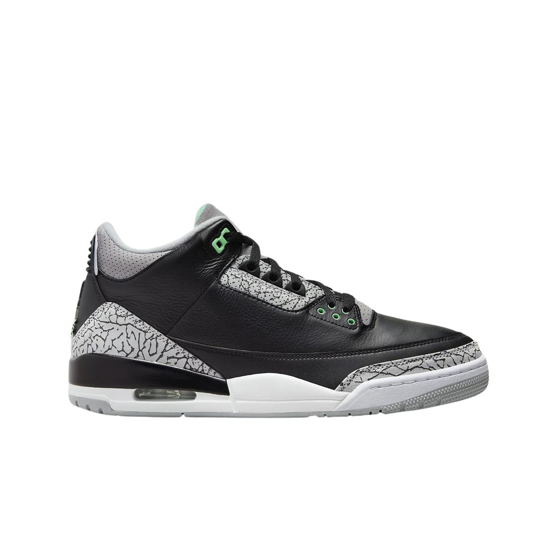 

Jordan 3 Retro Green Glow 280