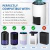 High Quality Air Purifier Parts-Compatible Filter for ToLife TZ-K1, AROEVE MK01 MK06, Activated Carbon Pre-filter, 360° Rotating