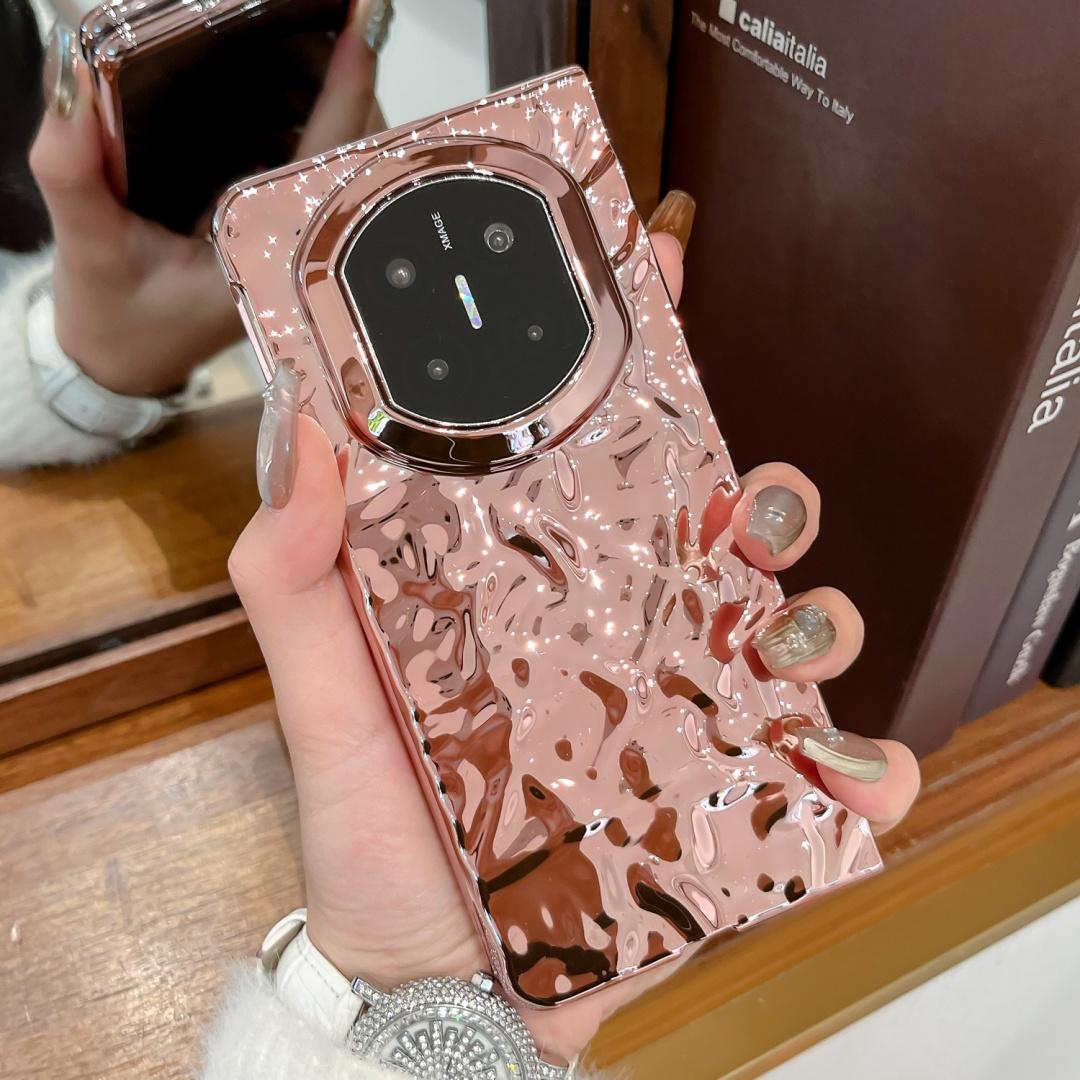 

For HUAWEI Mate X7 Case Folio Plated Pattern Mobile Phone Cover Huawei Mate X7