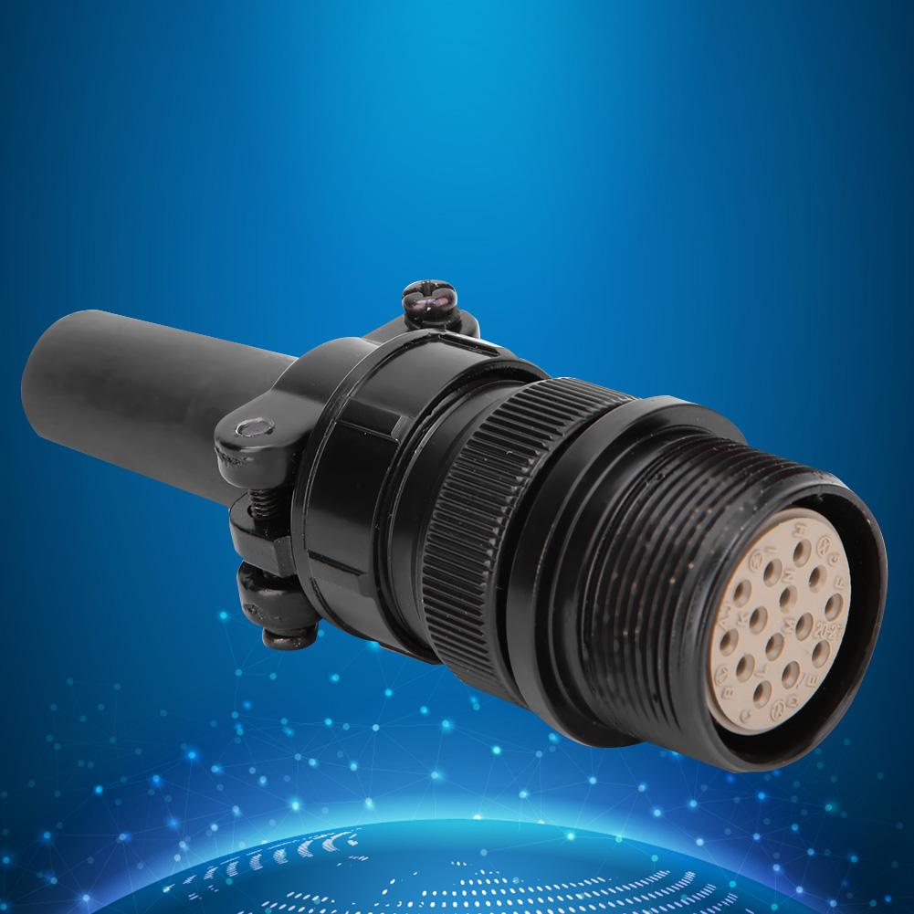 136960 152369 Spina Femmina da Pannello a 14 Pin per Aviazione Adatta per Saldatrice ad Arco Termico