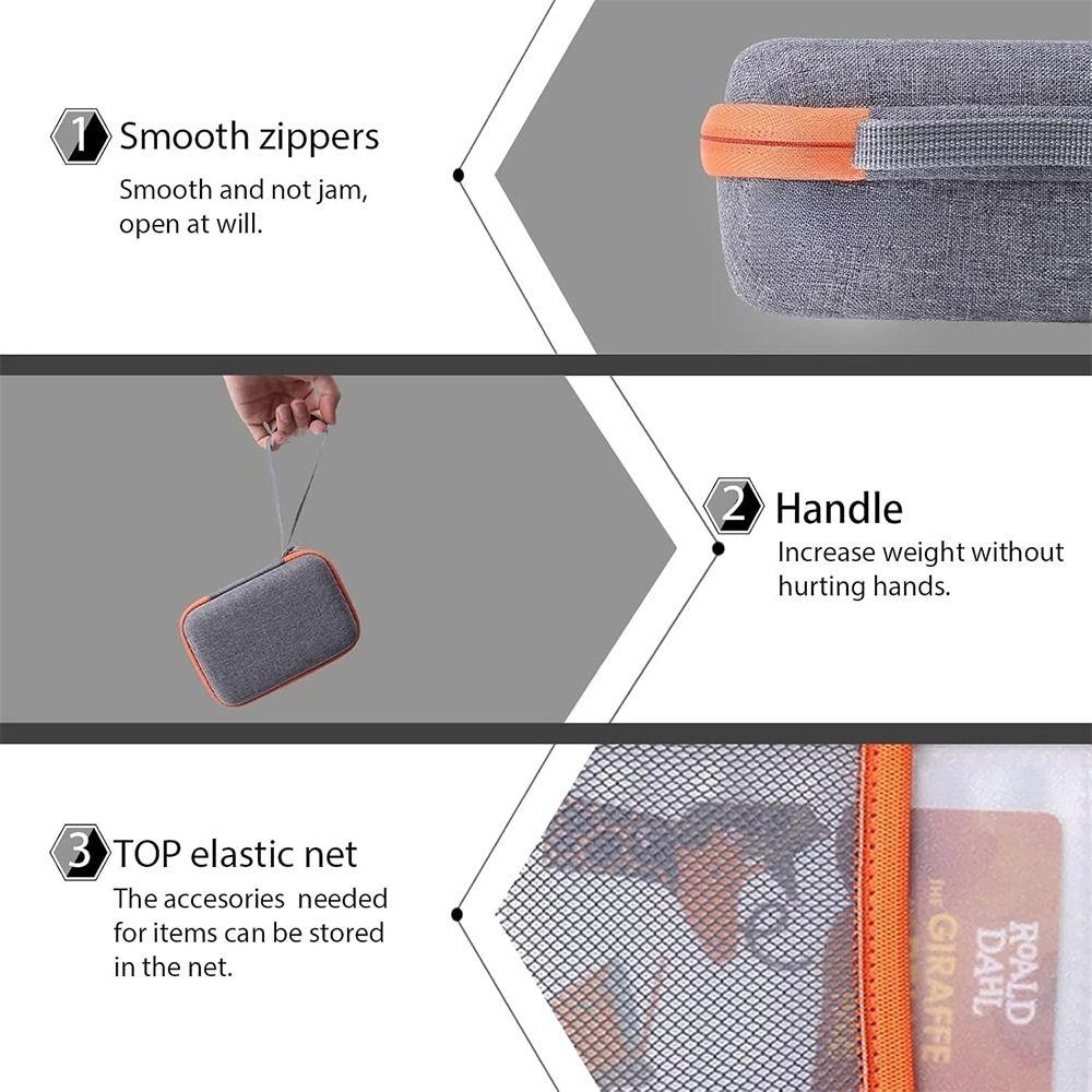 Hard Shell Audio Player Case Shockproof Carrying Case for Yoto MINI Player 2024 Travel