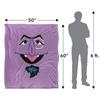 Sesame Street Face The Count Blanket