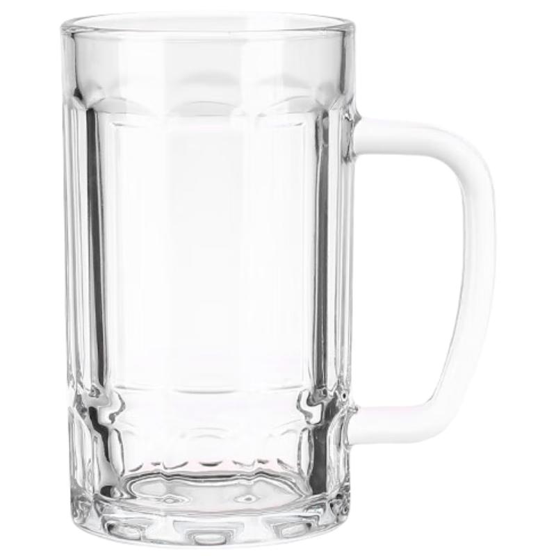 

Thickened Glass Beer Mug with Handle