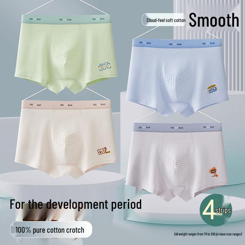 Boys' Pure Cotton Boxer Briefs  - Year of the Rat