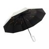 Umbrella ring buckle automatic folding enlarged reinforcement sunscreen windproof rainstorm durable portable hiking umbrella men and women