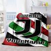 Juventus Personalized Name Blanket Gift Customizable Blanket Soft Warm Cozy Perfect for Livingroom Seaside Couch Office Chair Four Seasons Universal
