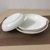 Drui'en Ceramic Two-Handle Serving Plate