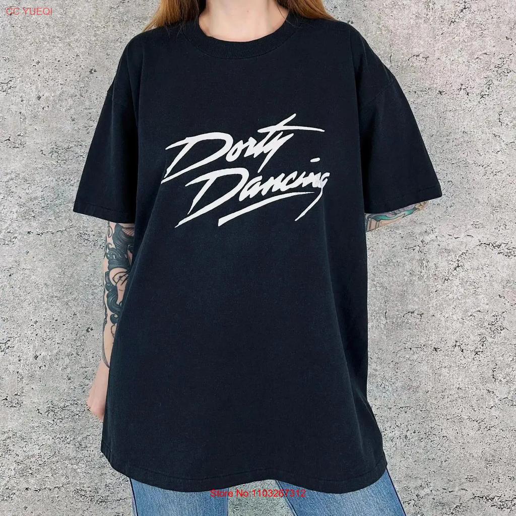 90s Vintage Clogunisexia Dorty Dancing T Shirt Vintage Homme Stretched Fashion Soft Comfortable Slightly Streetwear