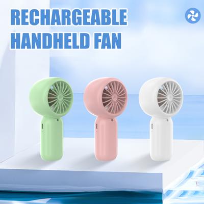 Zakhandventilator met USB-opladen Draagbare Mini Ventilator voor Studenten Buiten Lichtgewicht Lichtgewicht Reisventilator Zomer Essentieel