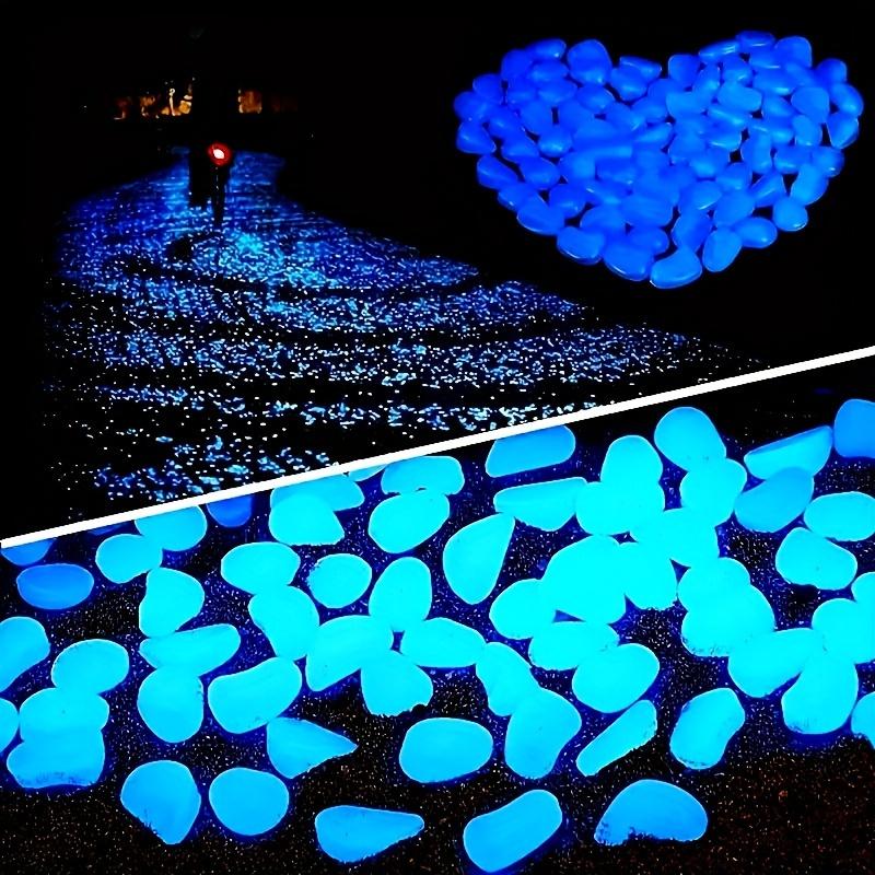 100/500 Pcs/bag, Luminous Stone, Landscape Flower Pot And Fish Tank Beautification Decorative Stone (0.31 * 0.39 Inches)